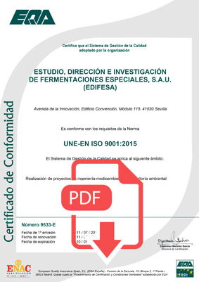 Certificados 9001 pdf Edifesa